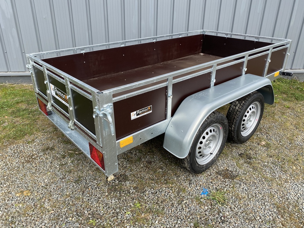 Remorque Bois - 259x131x35 - 2 essieux - 500 Kg 95002SB MSP | RemorK
